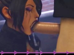 masturber cul 3d animé animation 