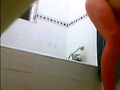 amateur behaart versteckten cams dusche 
