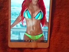 WWE Diva Eva Marie cum tribute