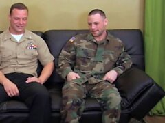 Navy Corpsman Logan Fucks Sergeant Miles
