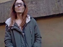 german scout - skinny ginger foxy seduce to pickup fuck