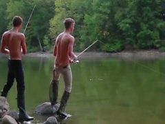 Fucking during fishing trip