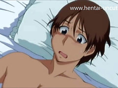 Uncircumcised, lactating, milf control hentai