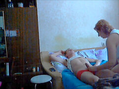 Wife threesome, home, cam