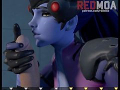 anime overwatch cock herói pharah widowmaker mercê pmv ana dva point vista 3d sfm misturador grande galo galo música sucção 