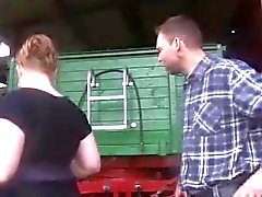 German farmer fucking chubby redhead