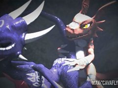 anime à poil cynder spyro 