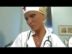 Sharon Pink - Nurse fucked by a black cock