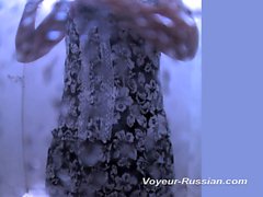 Voyeur REAL Hidden Cam in Moscow Shower