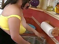 bbw grandes mamas hardcore cozinha peitos 