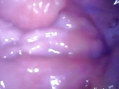 girl orgasm filmed from inside vagina