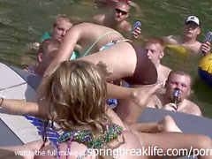 College party, nebraska coeds party cove, first time gang bang