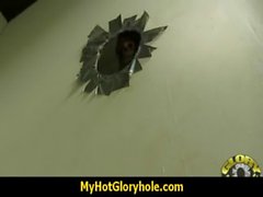 Horny Lady Enjoys Gloryhole Cocksucking Interracial 2