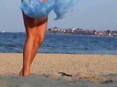 Beach Voyeur Nude Females Spy Cam HD Video