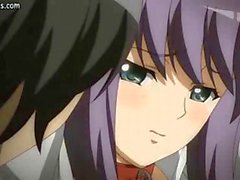 Hentai girl gets boobs rubbed hard