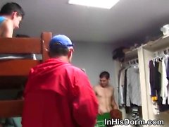 Gay College Boy Sucking Off His Roommate At Dorm party