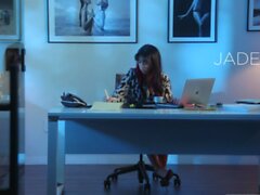VIXEN Overworked Jade gets a special stress release