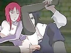 Naruto Porn Karin comes Sasuke cums