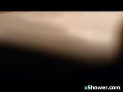 Mature Woman Watched Showering By A Spy Cam