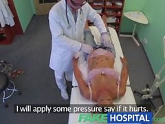 FakeHospital Doctor probes patients pussy with his cock