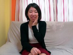 Hairy Pussy Japanese MILF Takes Cock POV