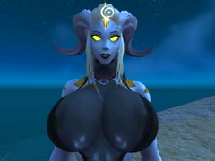 Gods Draenei will tease you