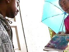 hot interracial blowjob where big black dick gets sucked