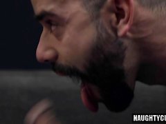 Hairy gay anal sex and cumshot