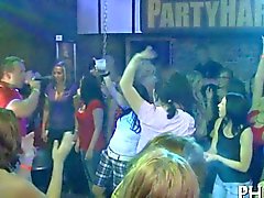 Yong girls fucked after dance