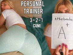 kink rumpa fitness flicka yoga pants leggings personliga tränare profesora teacher joi 