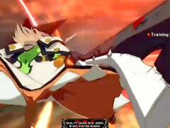 Guilty gear xrd, hentai, animated