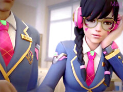 Hmv, overwatch dva hmv, sfm compilation