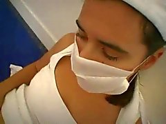 Nurse's Nylons Ripped And Hairy Pussy Fucked