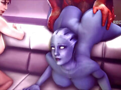 Liara tsoni 3d, 3d monster unzensiert cry