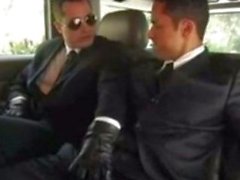 Raphael Alencar in a limo...