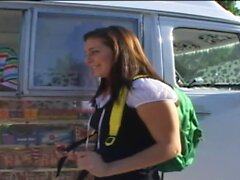 Gracie Glam Lets The Ice Cream Man Put His Dick Inside Her