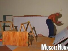 musclé muscle morceau de muscle solo 