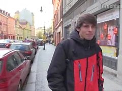 czechhunter dinheiro numerário rua anal 