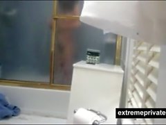 amateur cames cachées fait à la maison douche 