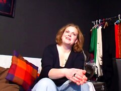 german mature real amateur masturbation casting after pickup