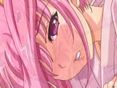 Busty hentai gets filmed her clitoris dildoed